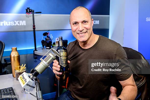 Nigel Barker visits SiriusXM Studios on April 11, 2025 in New York City.
