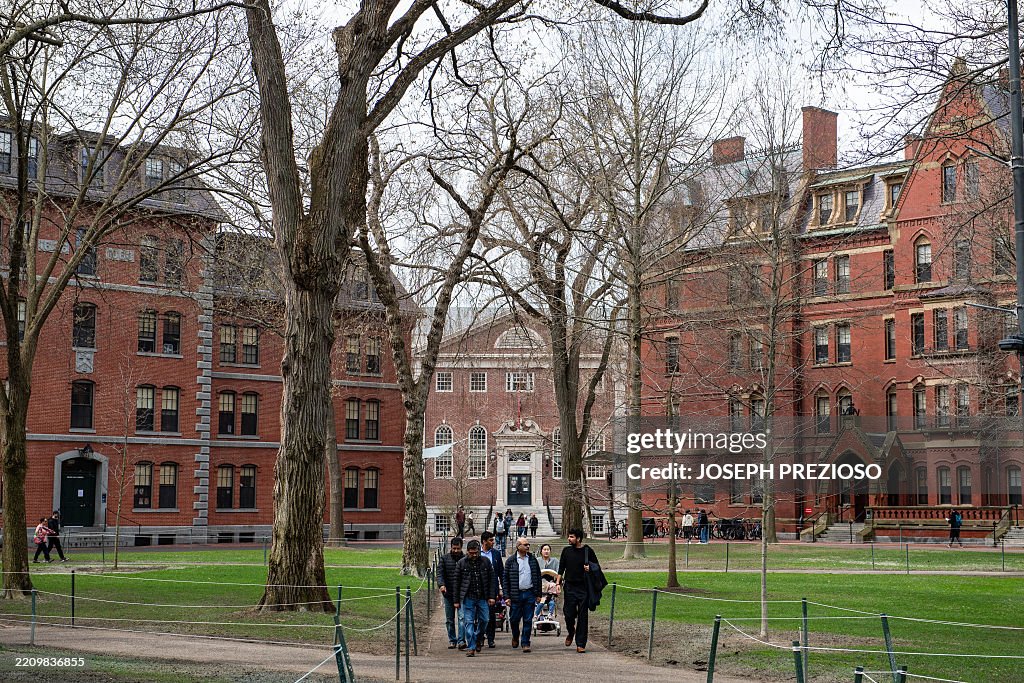 US-POLITICS-ISRAEL-PALESTINIAN-CONFLICT-EDUCATION-HARVARD