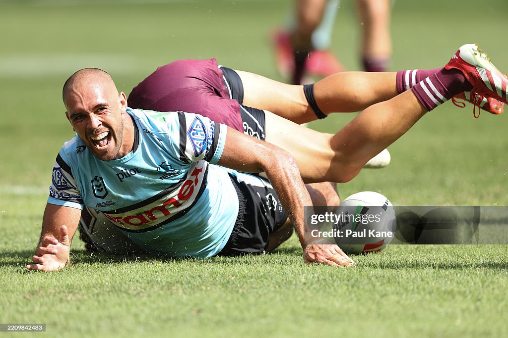 NRL Rd 6 - Sharks v Sea Eagles