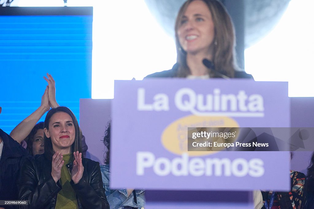 Proclamation Of Results Of The V Citizen Assembly Of Podemos
