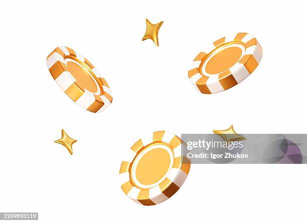 casino-set7 - token stock illustrations