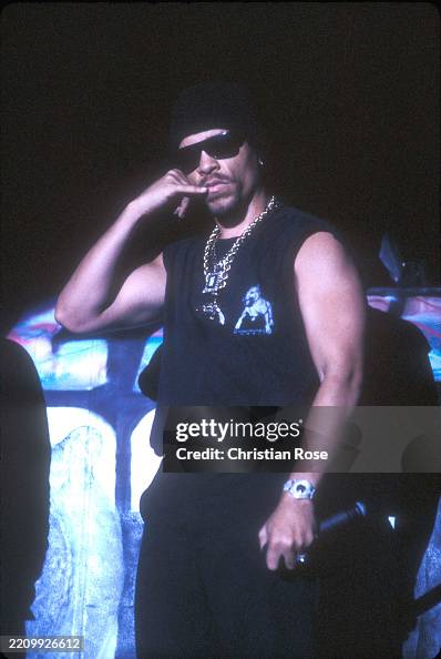 Ice T Ripper Ice-T , American rapper and actor, during a concert, February 11 ...
