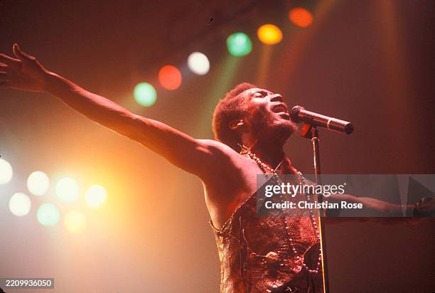 Jimmy Cliff , Jamaican reggae singer, on June 23, 1984.