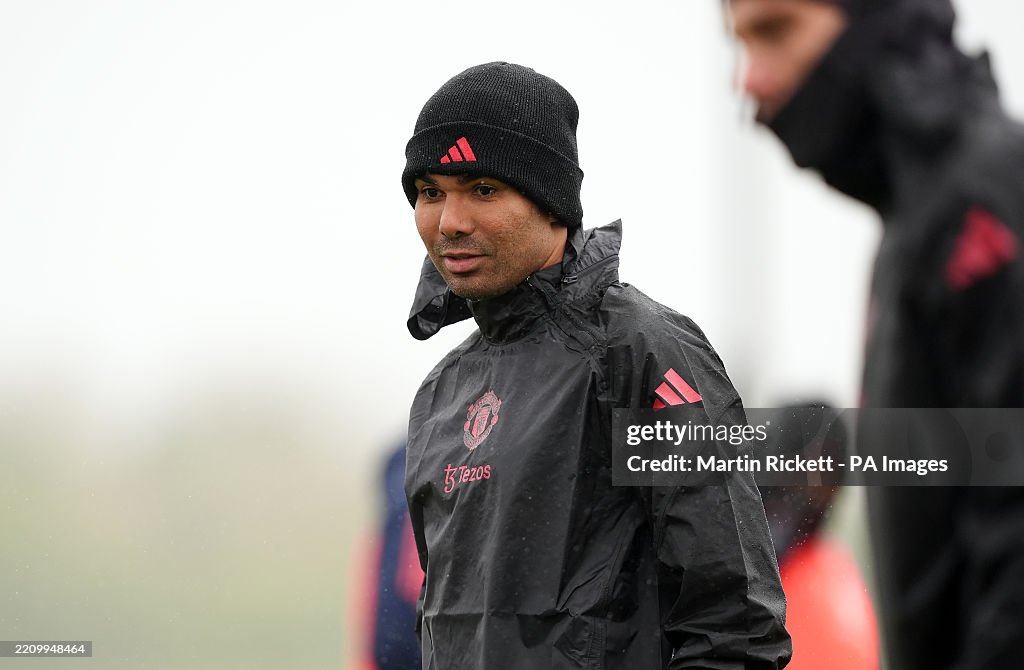 Manchester United Training and Press Conference - Trafford Training Centre - Wednesday April 16th