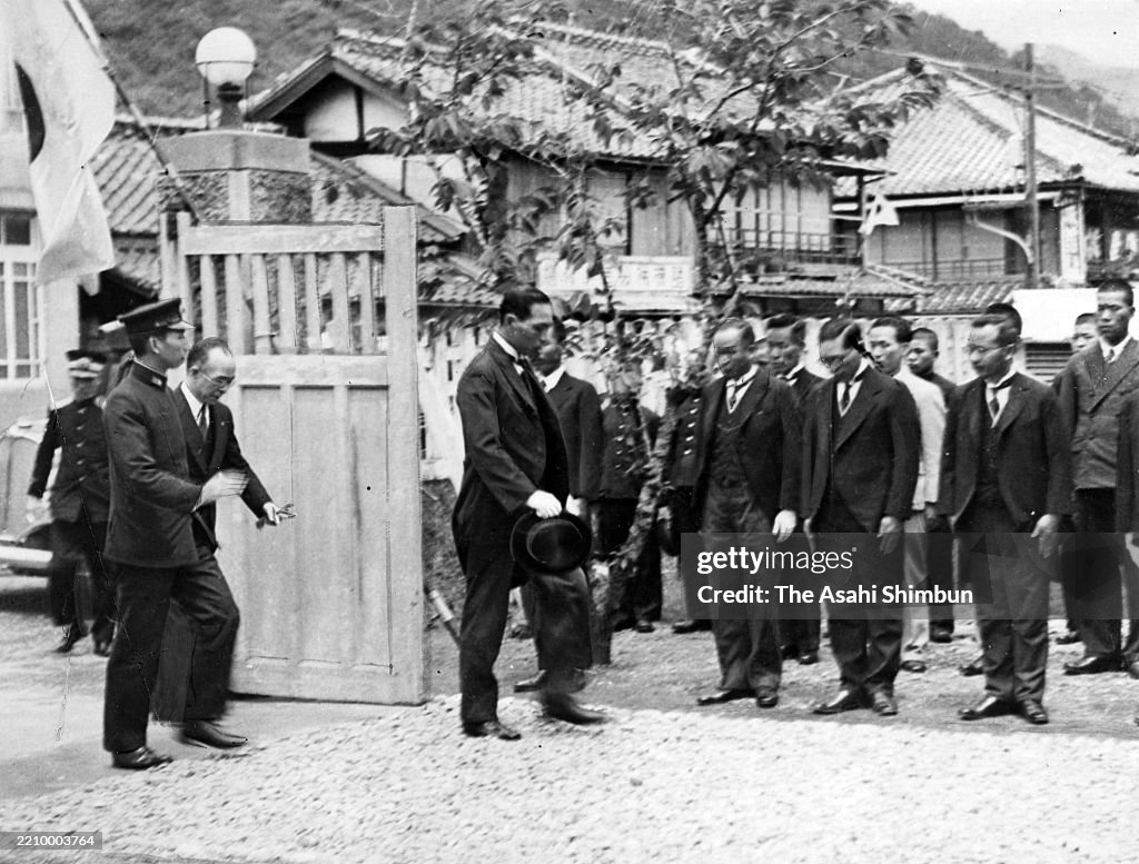 Prince Takamatsu Visits Shikoku Region