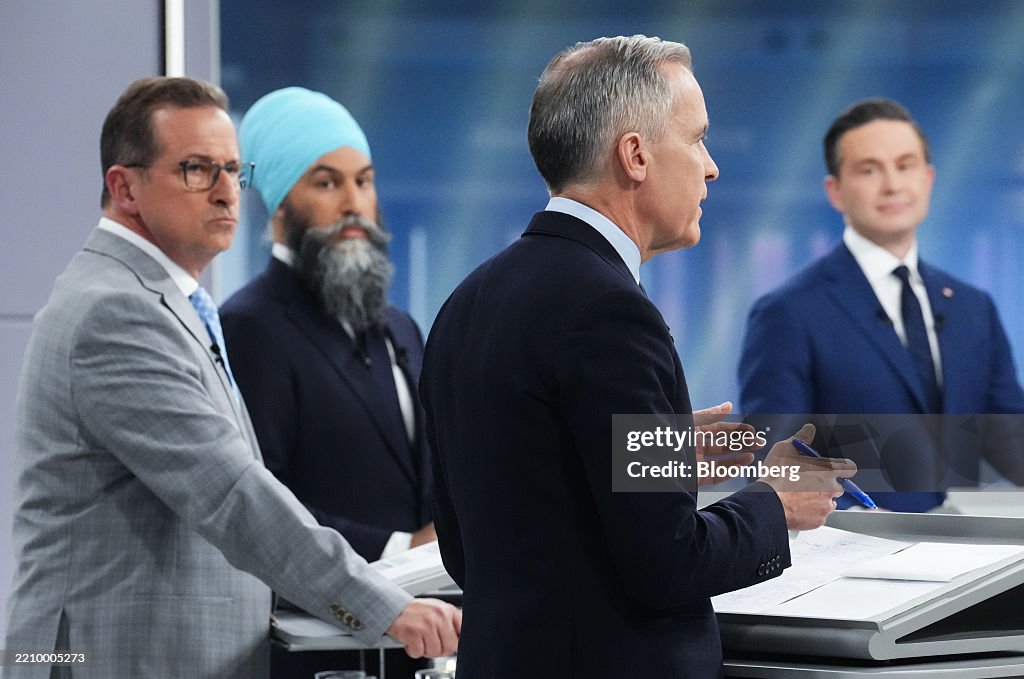 Canadian Leaders Debate Ahead Of 45th General Election