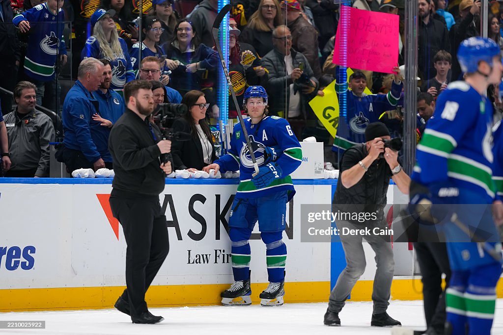Vegas Golden Knights v Vancouver Canucks