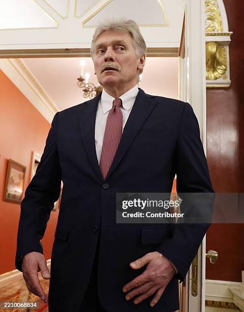 Pieskov 846 Dmitry Peskov Photos & High Res Pictures - Getty Images