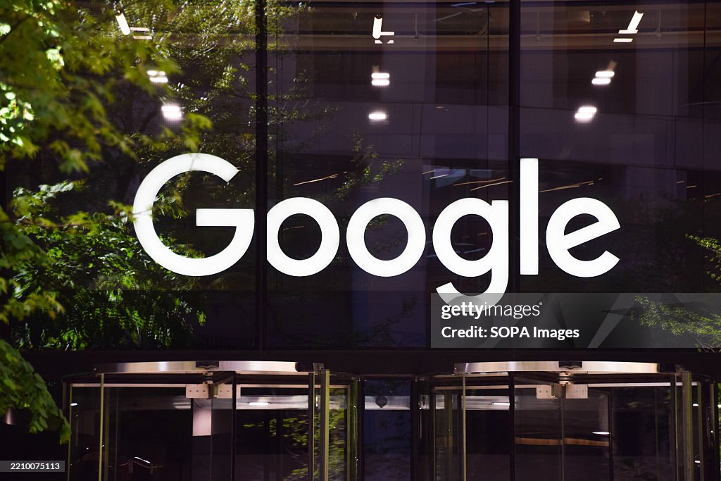 General view of the Google headquarters in King's Cross as...