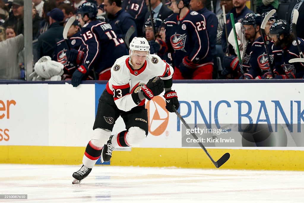 Ottawa Senators v Columbus Blue Jackets