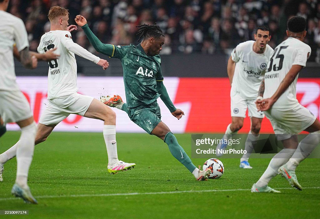 Eintracht Frankfurt v Tottenham- UEFA Europa League 2024/25 Quarter Final