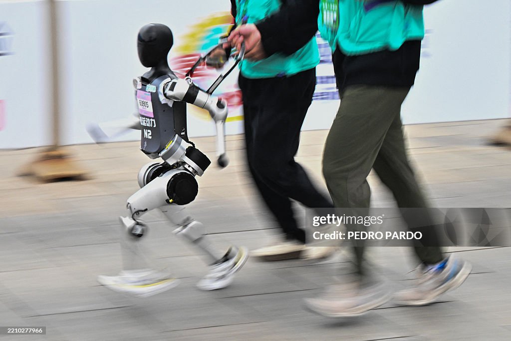 CHINA-ATHLETICS-TECHNOLOGY-ROBOTS