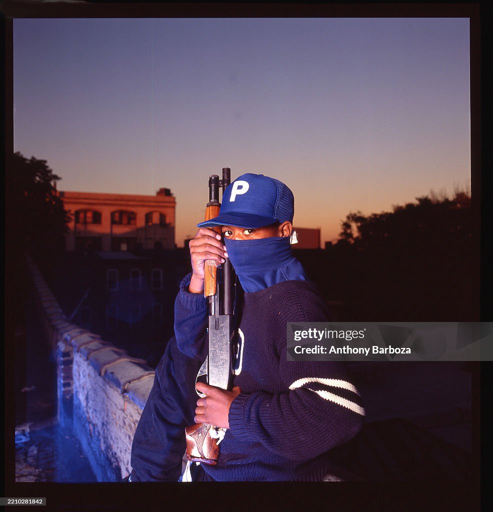 Portrait Of A Gang Member