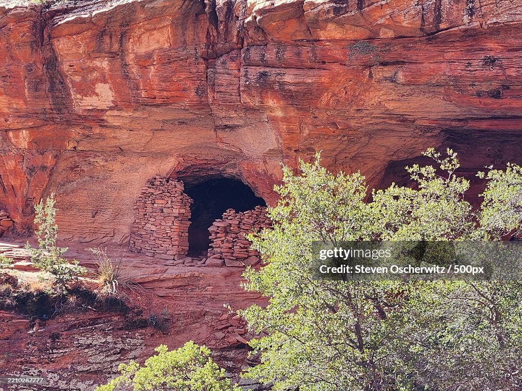 Ancient Cliff Dwellings - Subway Cave near Sedona,Arizona