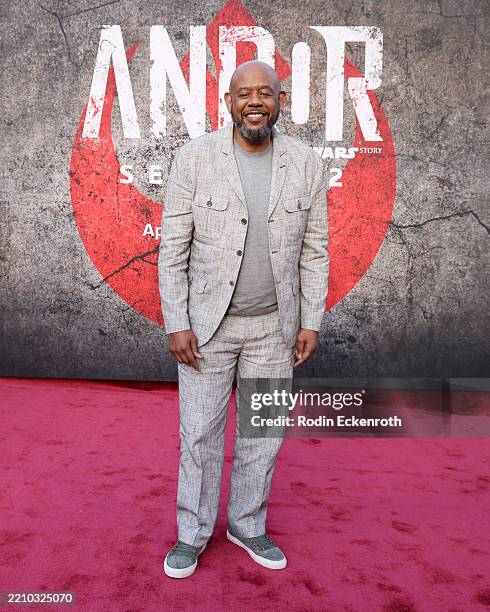 LOS ANGELES, CALIFORNIA Forest Whitaker attends the Andor Season 2 Special Celebration Launch Event at El Capitan Theatre on April 14, 2025 in...