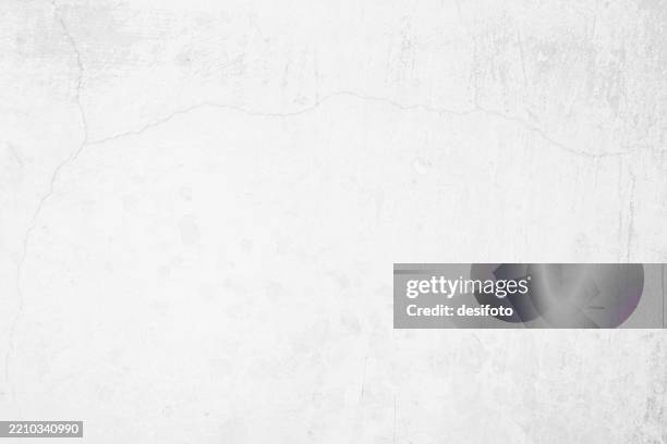 empty plain blank gray white coloured grunge textured horizontal rustic smudged slightly cracked vector vintage backgrounds with retro style texture uneven abstract smudges blotches like peeling off plastered whitewashed wall - construction paper texture stock illustrations