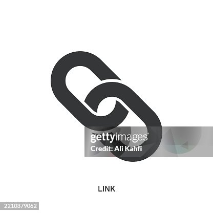 Link glyph solid icon. Solid icon that can be applied anywhere, simple, pixel perfect and modern style. Link glyph solid icon. Solid icon that can be applied anywhere, simple, pixel perfect and modern style.