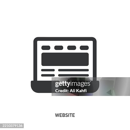 Website glyph solid icon. Solid icon that can be applied anywhere, simple, pixel perfect and modern style. Website glyph solid icon. Solid icon that can be applied anywhere, simple, pixel perfect and modern style.