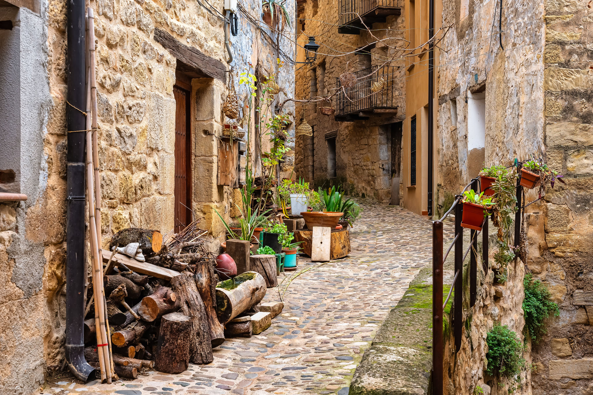 quaint village street