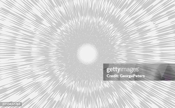motion blur zoom background - sonar stock illustrations
