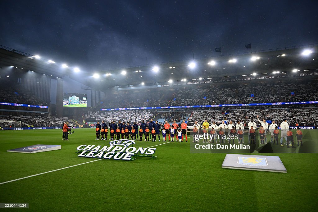 Aston Villa FC v Paris Saint-Germain - UEFA Champions League 2024/25 Quarter Final Second Leg