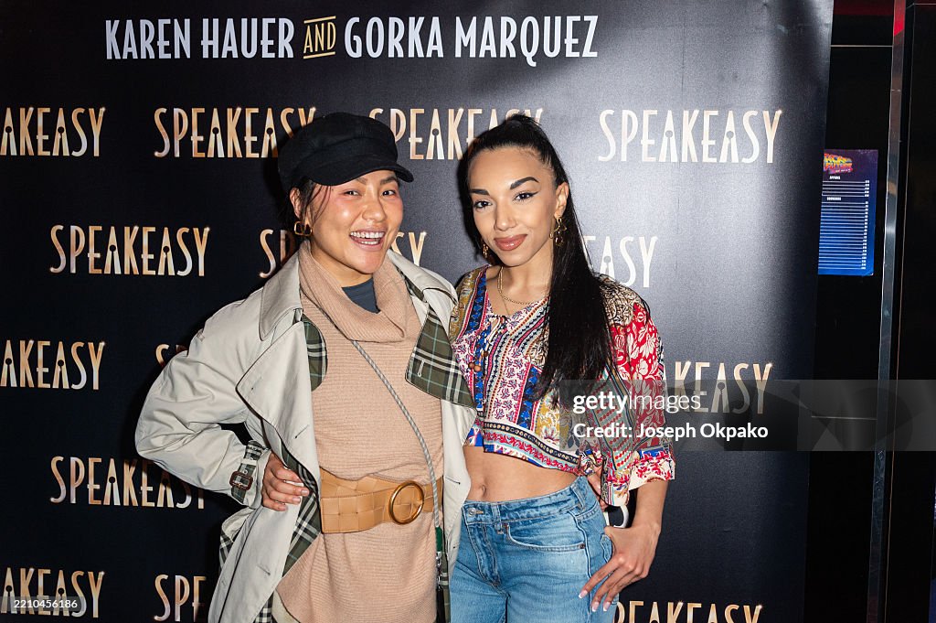 Karen Hauger & Gorka Marquez's Speakeasy Tour - arrivals