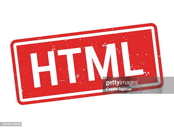 68 Html Logo High Res Illustrations - Getty Images