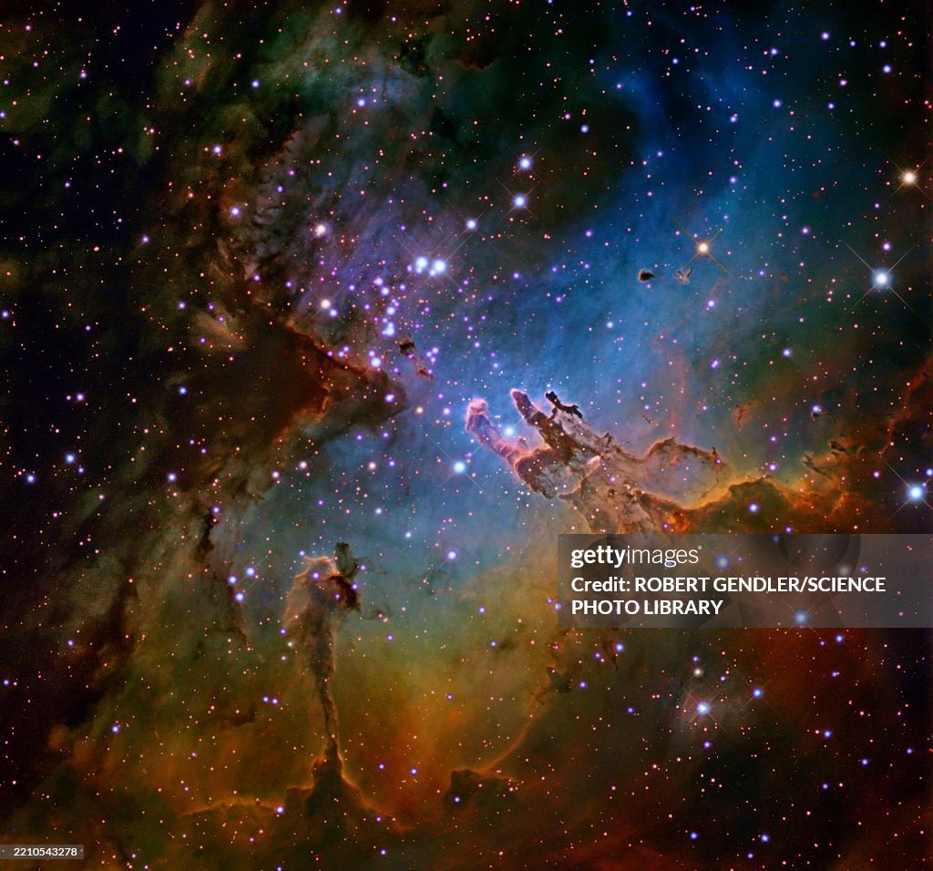 Eagle Nebula (NGC 6611), optical image