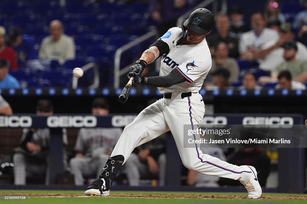 Arizona Diamondbacks v Miami Marlins