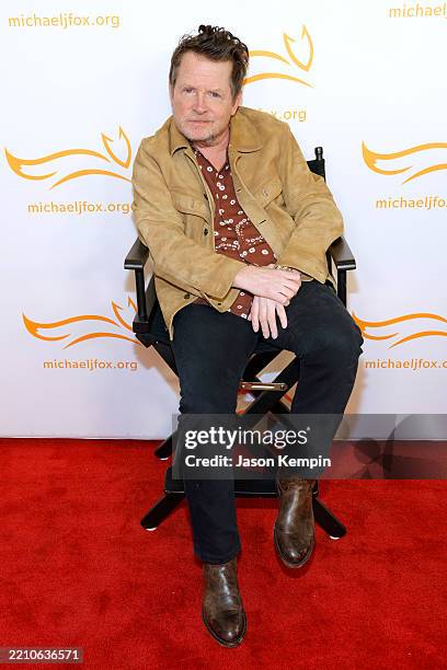 Michael J. Fox attends "A Country Thing Happened On The Way To Cure Parkinson's" benefitting The Michael J. Fox Foundation at The Fisher Center for...