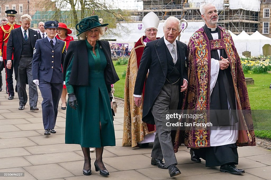 The King And The Queen Attend The 2025 Royal Maundy Service