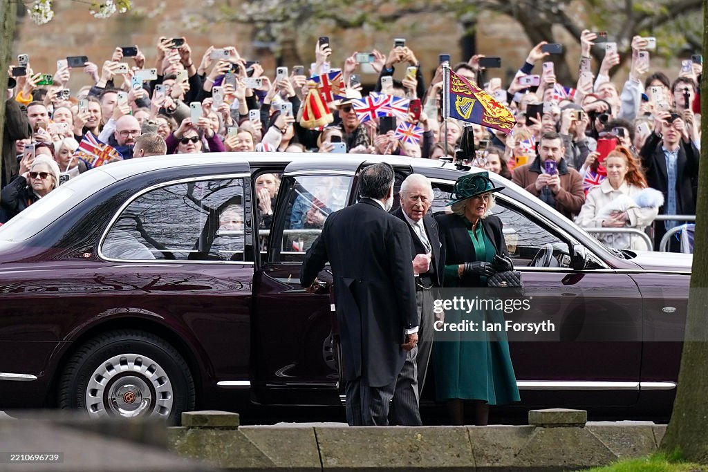 The King And The Queen Attend The 2025 Royal Maundy Service