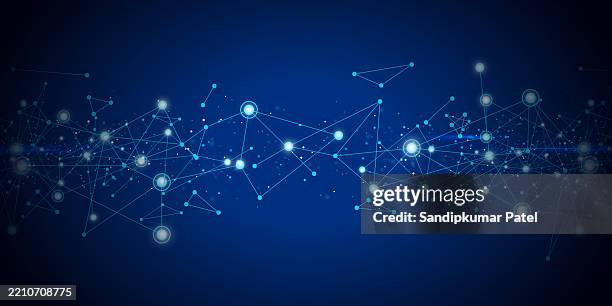 Abstract Network Background High-Res Vector Graphic - Getty Images
