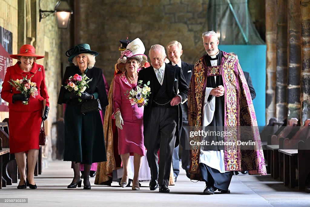 The King And The Queen Attend The 2025 Royal Maundy Service