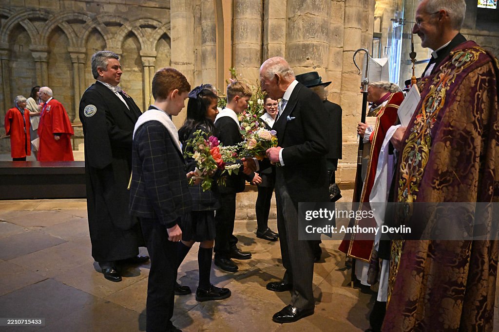 The King And The Queen Attend The 2025 Royal Maundy Service