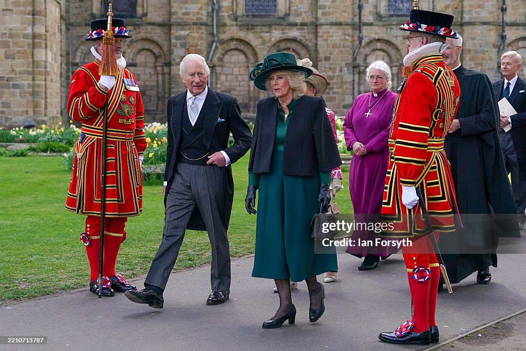 The King And The Queen Attend The 2025 Royal Maundy Service