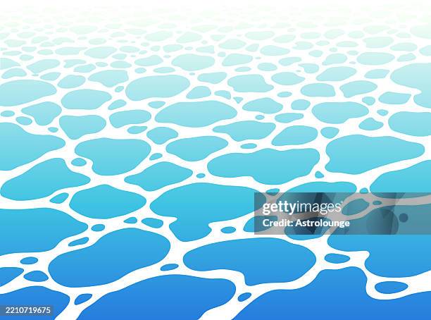 Sea Surface Vector Water Texture Background High-Res Vector Graphic ...