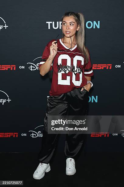 Sam Bt Sam BT attends the ESPN on Disney+ Launch Party at The Venue... News ...