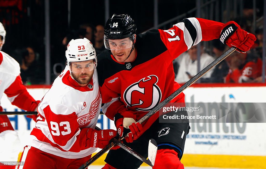 Detroit Red Wings v New Jersey Devils