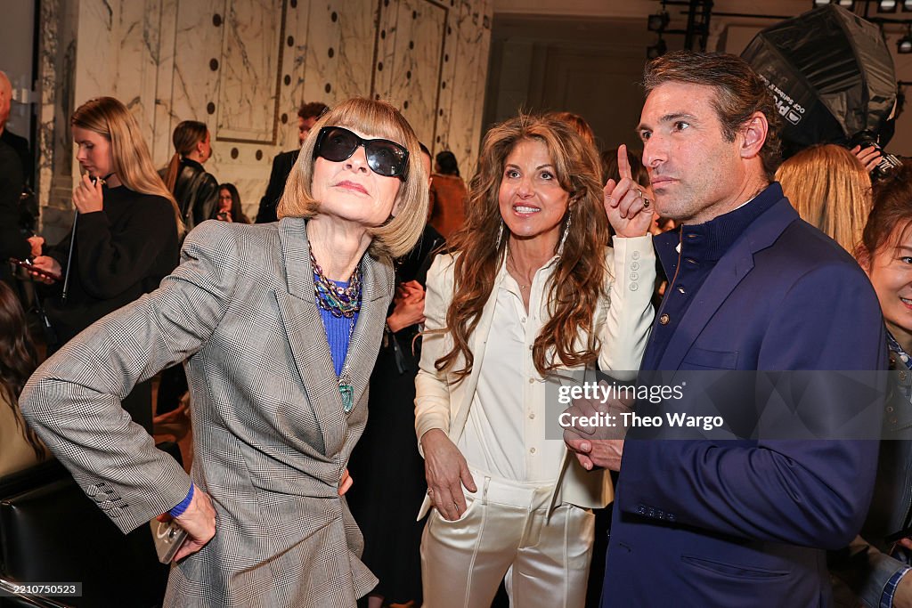 Anna Ralp Anna Wintour, Dylan Lauren and Paul Arrouet attend the Ralph Lauren ...