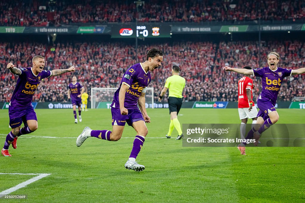 AZ Alkmaar v Go Ahead Eagles - Dutch KNVB Beker