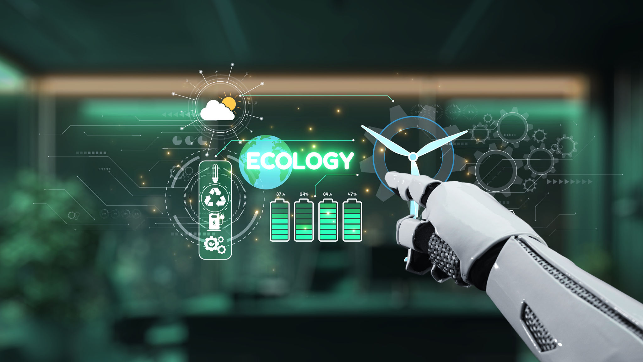 wind turbines robotics