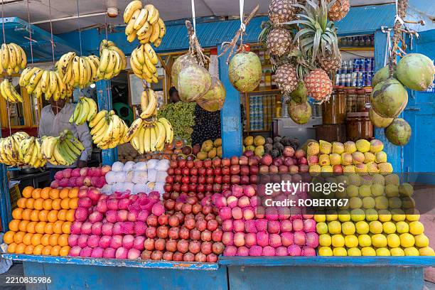 Bhaktapur street market — the vibrant colors of Nepalese ingredients