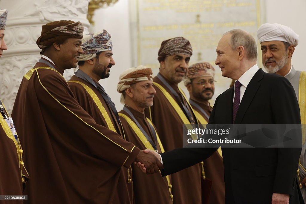 President Putin Receives Oman Sultan Haitham bin Tariq Al Said
