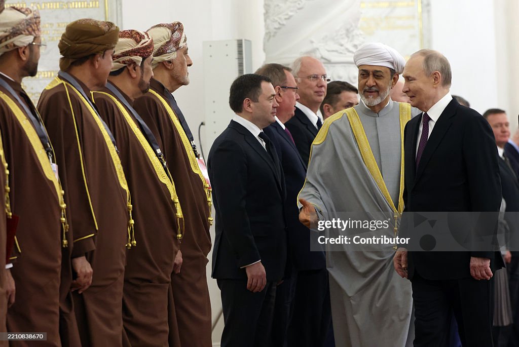 President Putin Receives Oman Sultan Haitham bin Tariq Al Said