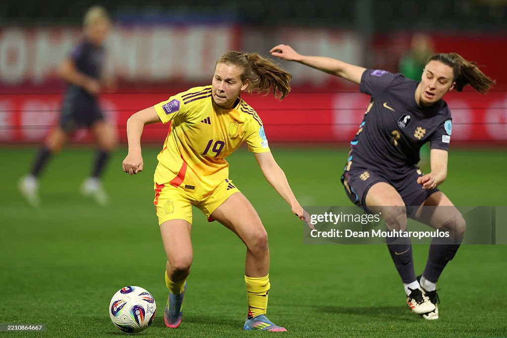 Belgium v England - UEFA Women's Nations League 2024/25 Grp A3 MD4