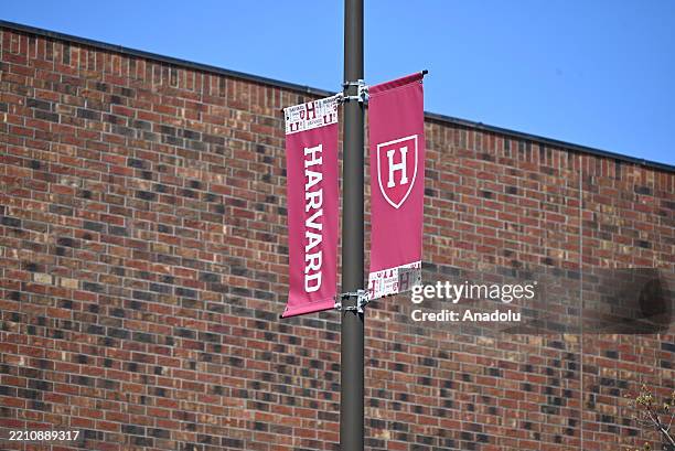View of Harvard University in Cambridge, Massachusetts, United States, on April 22, 2025. The university filed a lawsuit against the Trump...