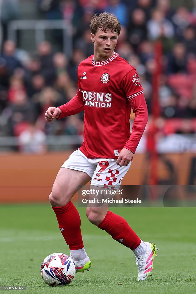 George Tanner George Tanner of Bristol City during the Sky Bet Championship match ...