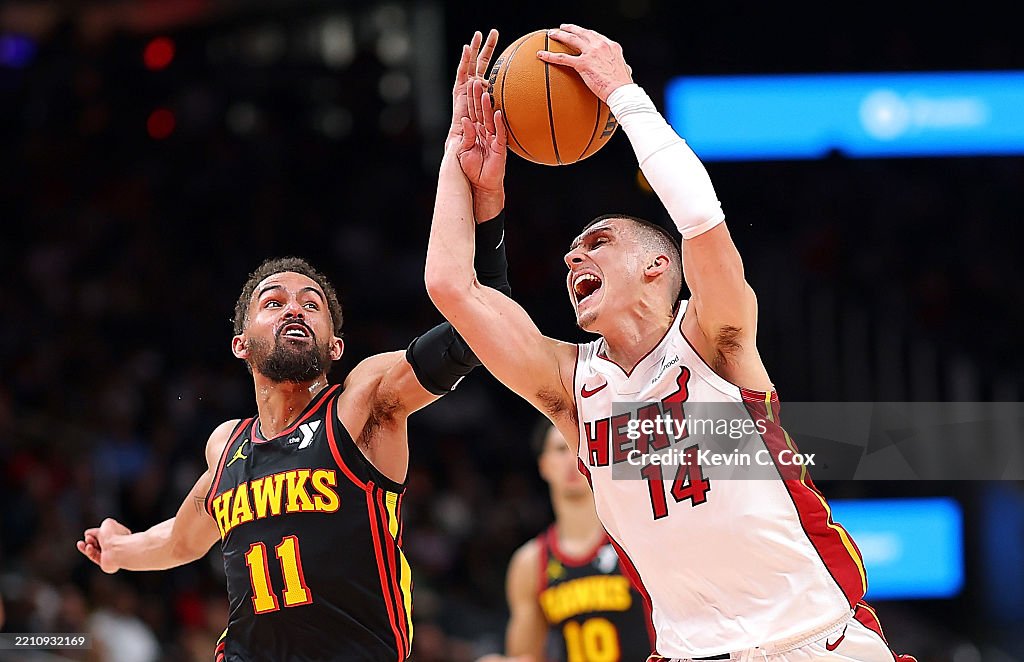Miami Heat v Atlanta Hawks - Play-In Tournament