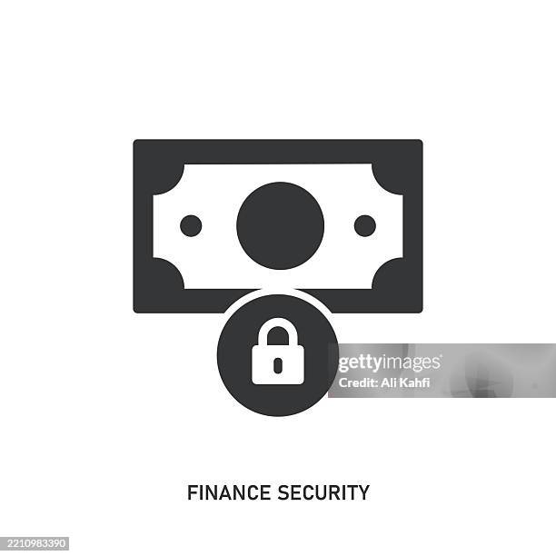 finance security glyph solid icon. solid icon that can be applied anywhere, simple, pixel perfect and modern style. - case closed stock illustrations